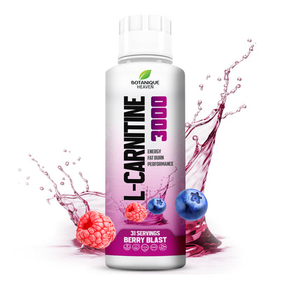 L-Carnitine 3000 Liquid + Vitamins (Berry Blast)