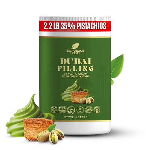 Pistachio Cream with Crispy Kataifi – Made with 35% Pistachio, 2.2 lb (1 kg)