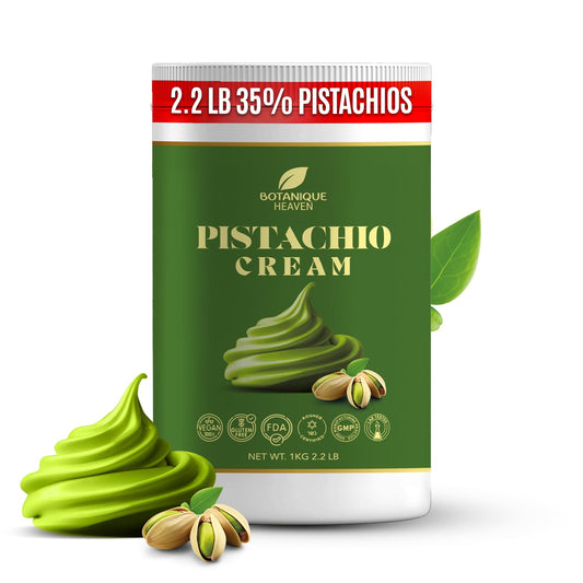 Premium Pistachio Cream – 35% Pistachio Content | 2.2 lb (1 kg)