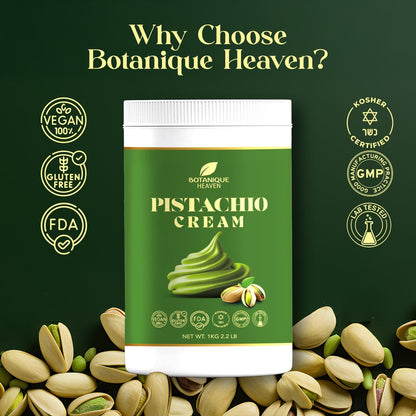 Premium Pistachio Cream – 35% Pistachio Content | 2.2 lb (1 kg)